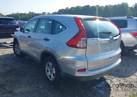 2015 Honda Cr-V Lx из США, поврежденный, VIN 5J6RM4H37FL039316